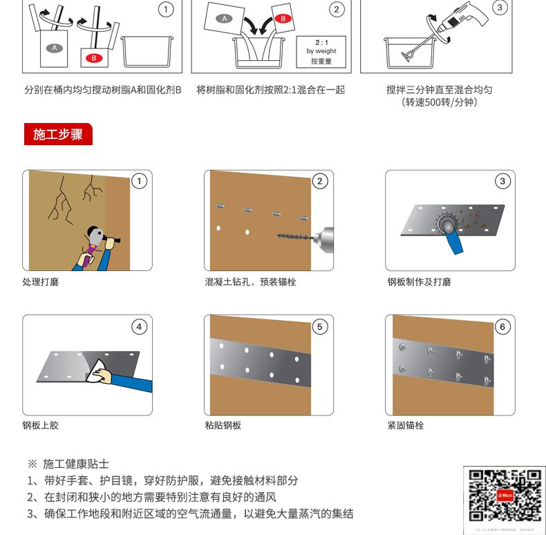 包钢项城粘钢加固施工过程